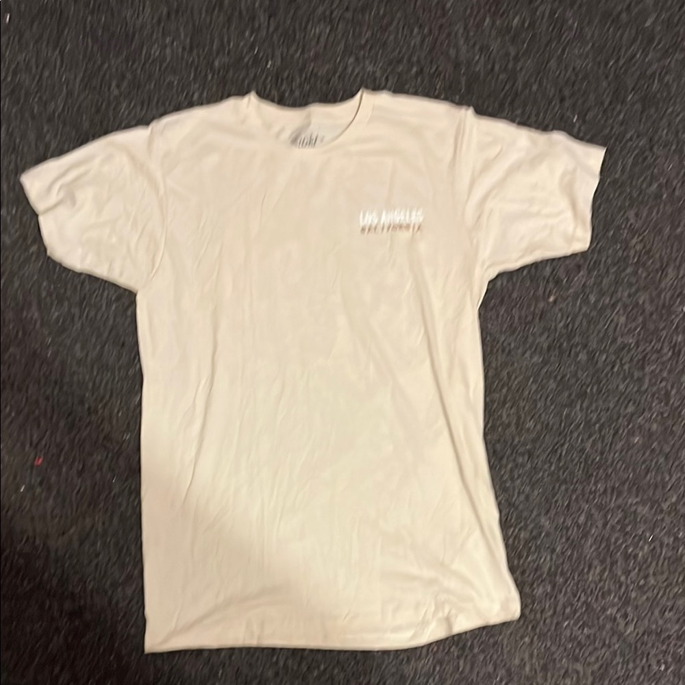 Los Angeles Apparel Cream Short Sleeve Tees